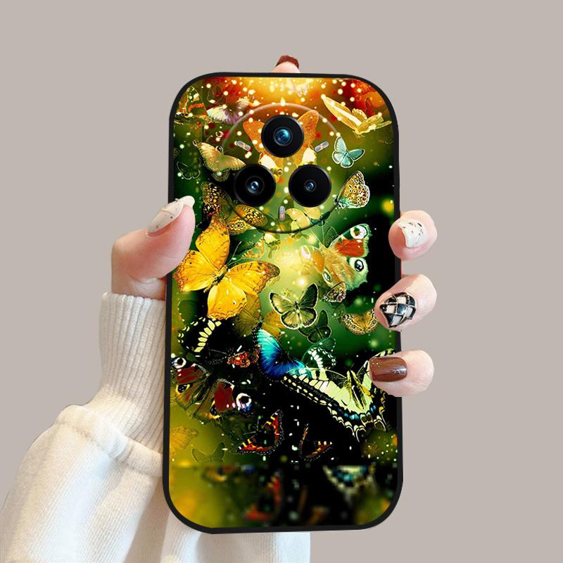 Модный чехол для Oppo Realme 14 Pro, мягкий силиконовый бампер из ТПУ, чехлы для Realme14 Pro, Capa RMX5056, защитный чехол Fundas