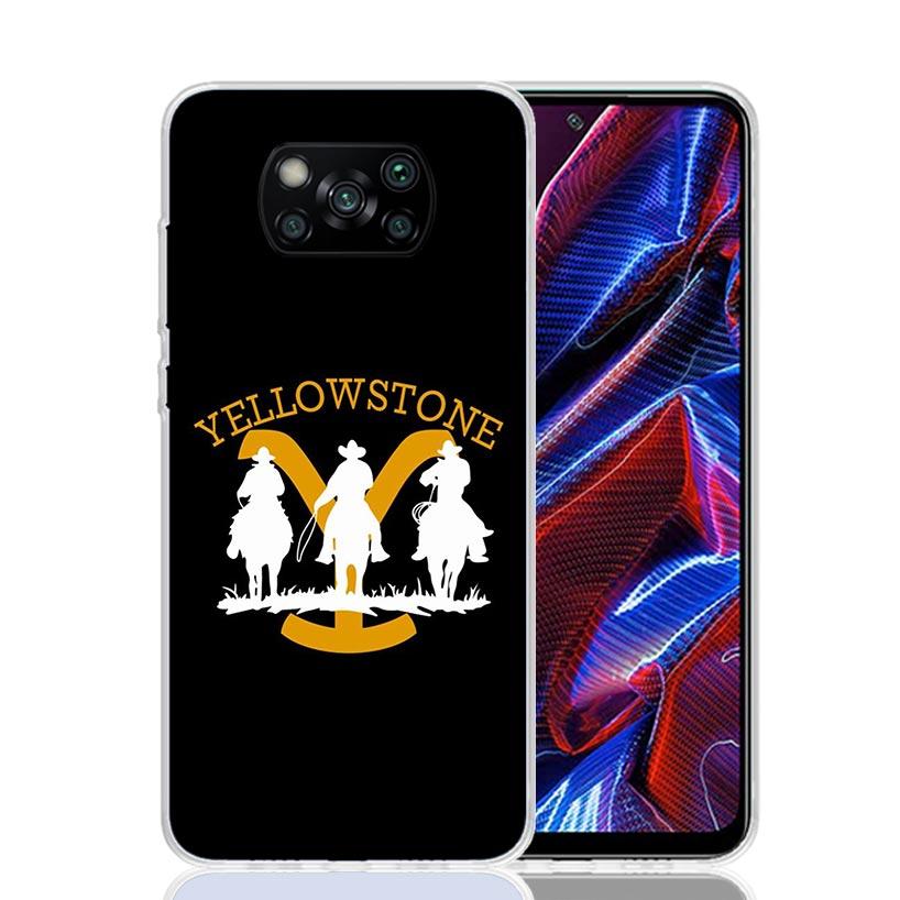 Yellowstone TV Show Phone Case For Xiaomi Poco X7 X6 X5 Pro F7 Ultra Redmi 15C 15 13 13C 12 12C 10 10A 10C 9 9A 9C 9T Cover Poco