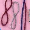 100Pcs Glitter Chenille Stems Flexible Bendable Plush Tinsel Stems Kids Educational DIY Craft Supplies Toys Crafting