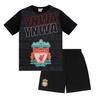 Liverpool FC Boys M.Salah 11 Sublimation Short Pyjama Set