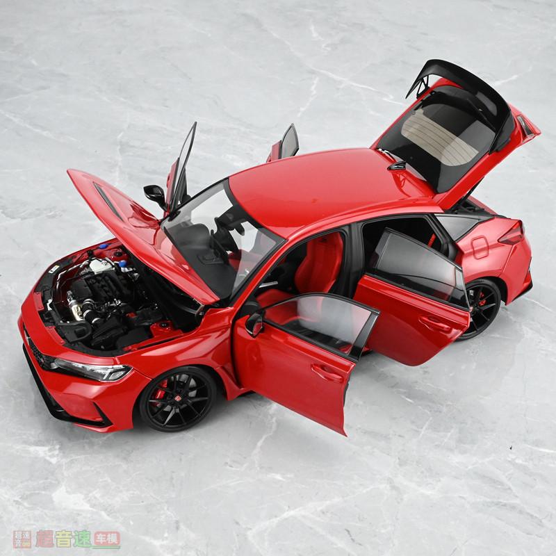 UBSB9 Diecast 1:18 Scale Honda Civic Type R FL5 Alloy Car Model