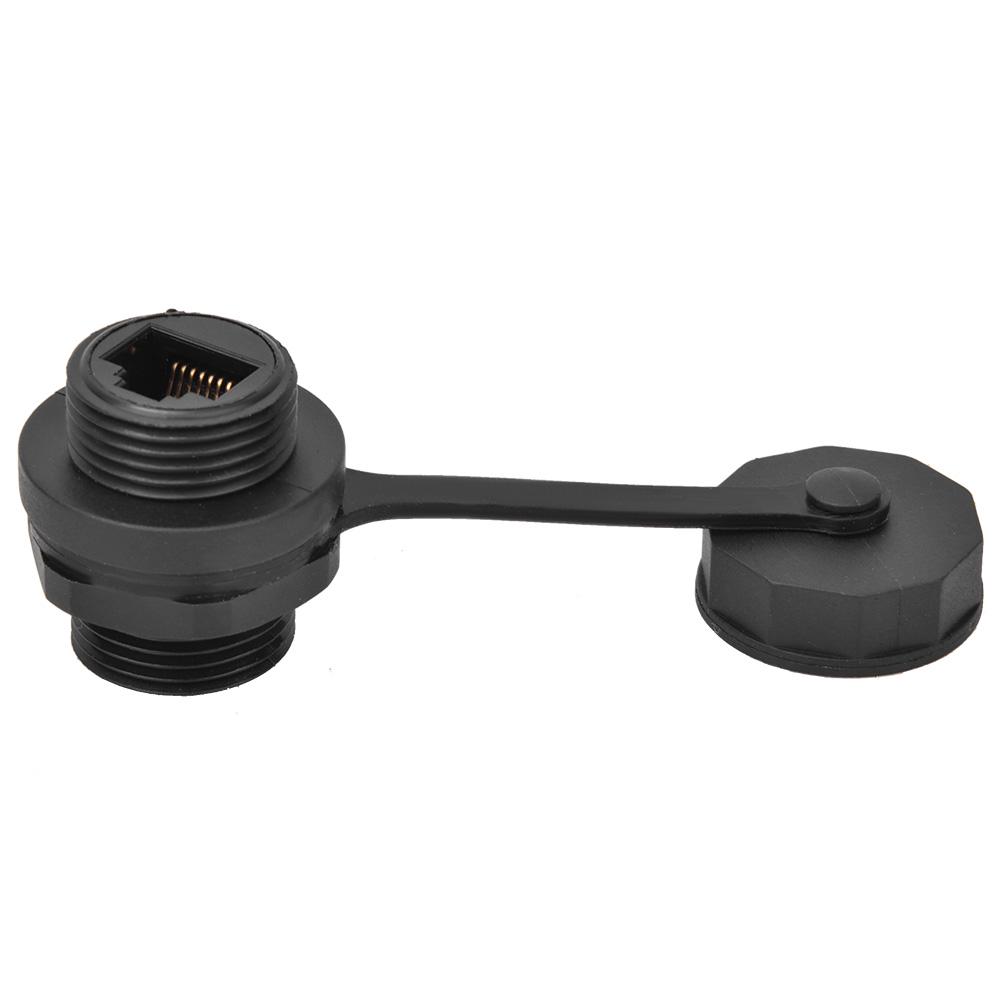 Водонепроницаемый разъем RJ45 гнездо IP67 Разъем для сетевого кабеля CAT5/6