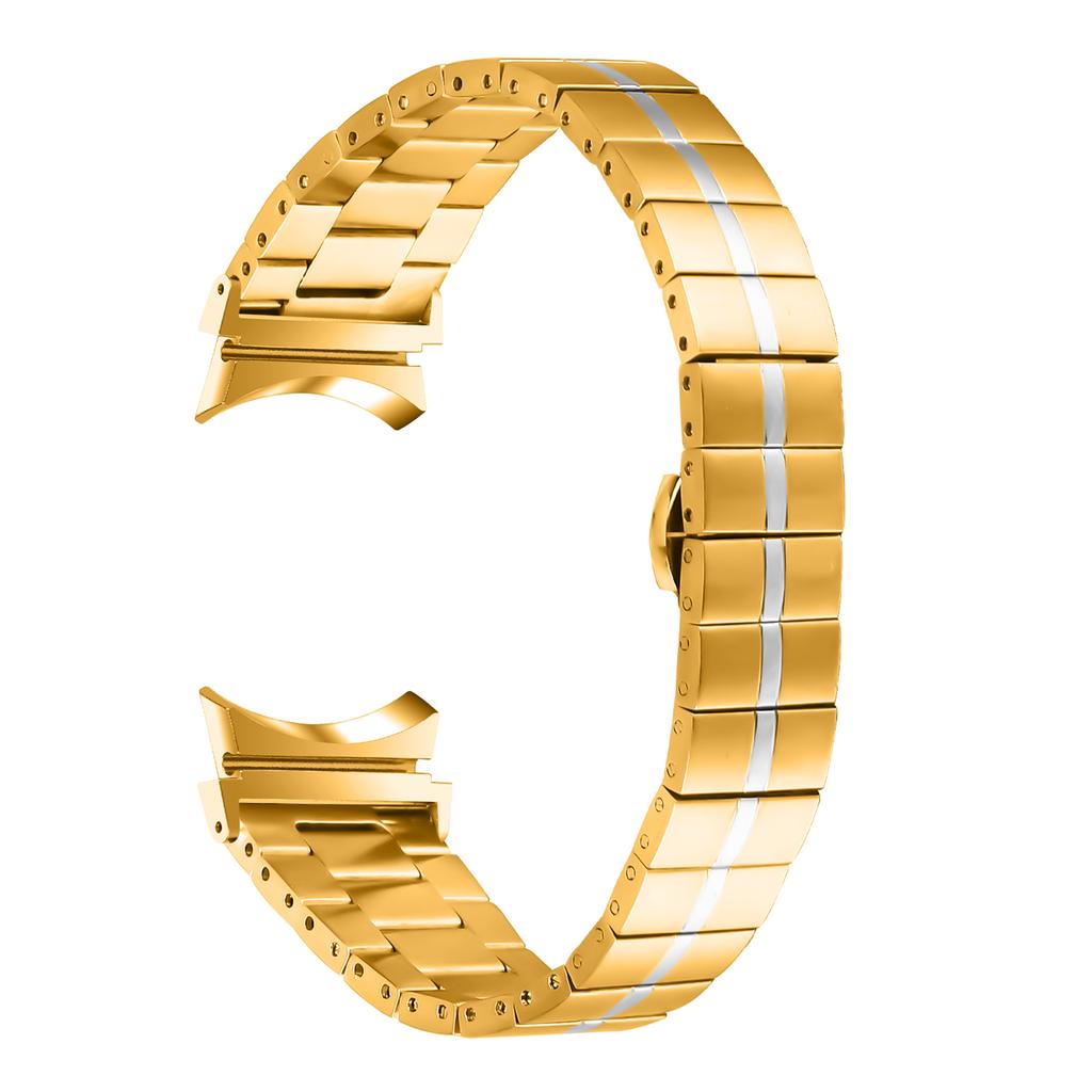 Для Samsung Galaxy Watch6 40мм/44мм/Watch6 Classic 43мм/47мм Ремешок из нержавеющей стали Стильный браслет