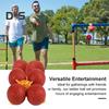 3 Pairs Ladder Ball Replacement Ladder Toss Game Balls Kids Ladderball Bolas Made from Real Golf Balls for Outdoor Lawn Yard Beach Game