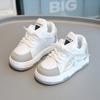 Детская спортивная обувь 2025 весна и осень повседневные кеды для мальчиков кроссовки с высоким верхом для девочек маленькие белые туфли обувь для малышей на мягкой подошве