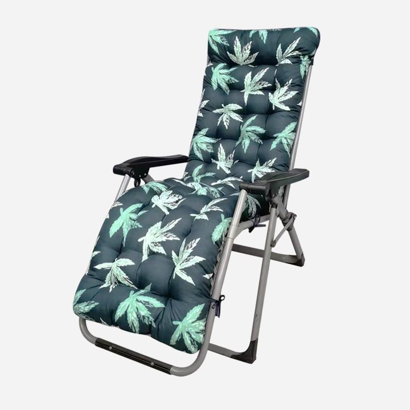 Подушка Мягкая палуба Длинная скамья для отдыха Кресло-шезлонг Подушка для отдыха на открытом воздухе Водонепроницаемый шезлонг Подушка для садового кресла