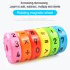 Arithmetic Learning Toy Magnetic Colorful Educational Fun Bright Color Calculation Gift Children Mathematics Numbers Puzzle Cube Education Toy