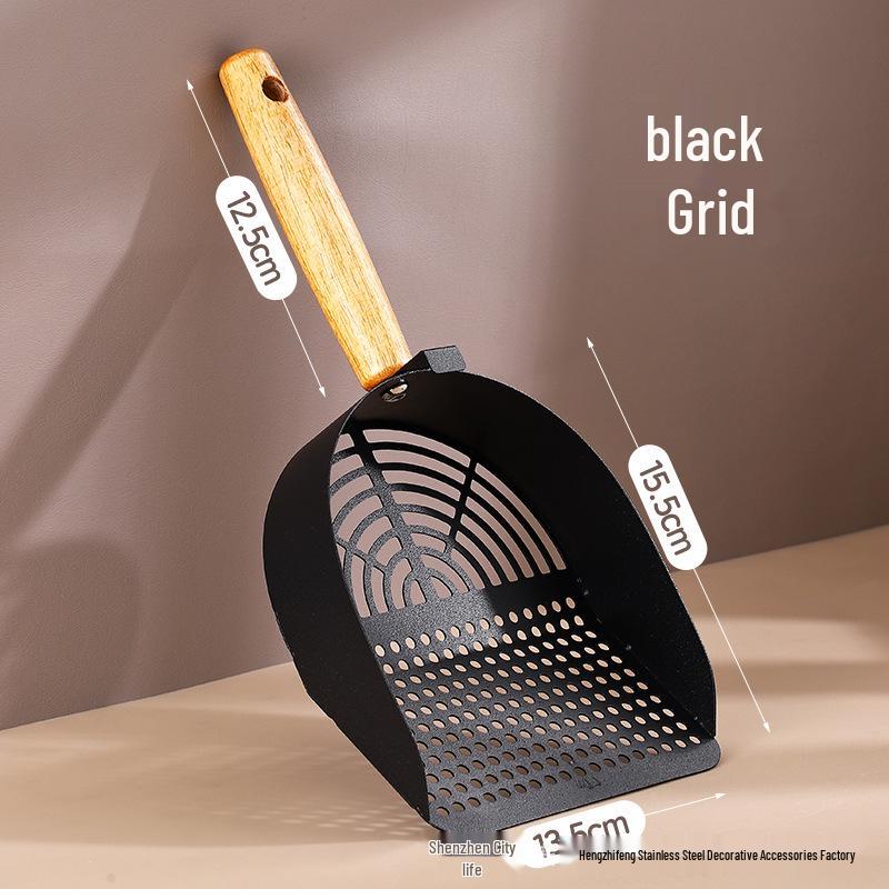 Stainless Steel Cat Litter Scoop for Tofu & Mineral Litter