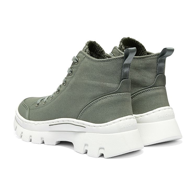 Skechers Roadies Удобные для повседневной носки Прочные Легкие Амортизирующие Высокие Кеды Женские кроссовки Зеленые 177260-OLV