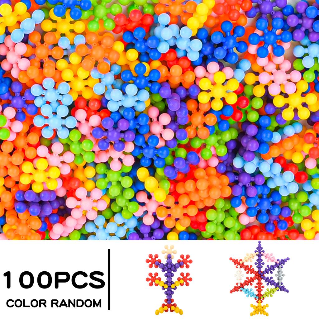 Kindergarten Boys and Girls Assemble Plum Blossom Building Blocks Children'S Puzzle and Early Education Assembly Toys