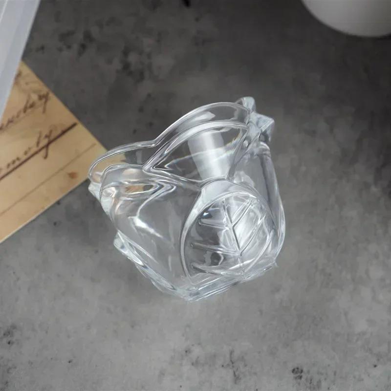 DIY Crystal Epoxy Resin Mold Rose Candlestick Ashtray Multifunctional Mirror Silicone Mold