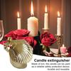 4 шт. универсальный металлический набор для тушения свечей автоматический гаситель свечей с таймером безопасное тушение для свечей диаметром 0,7-1 дюйм практичный подарок