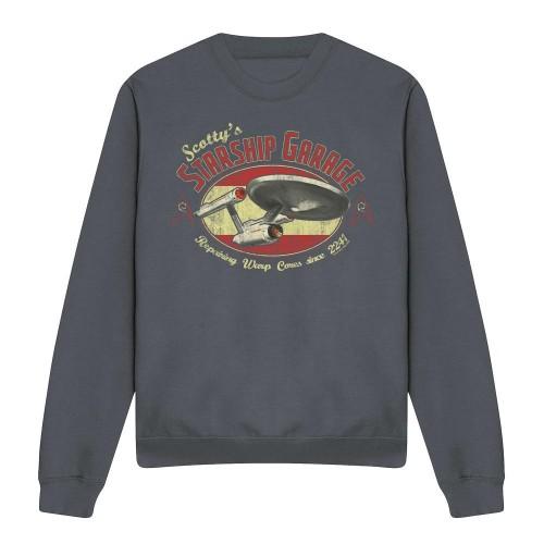 Star Trek Unisex Adult Scotty´s Garage Sweatshirt