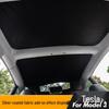Sunshade Set for Tesla Model 3/Y: Heat-Insulating Sunroof Visor with UV Protection