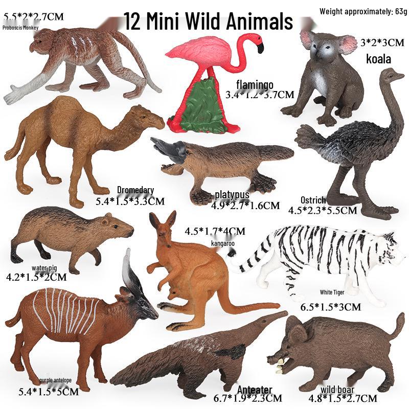 Набор игрушек-моделей морских животных «Императорский пингвин» для детей