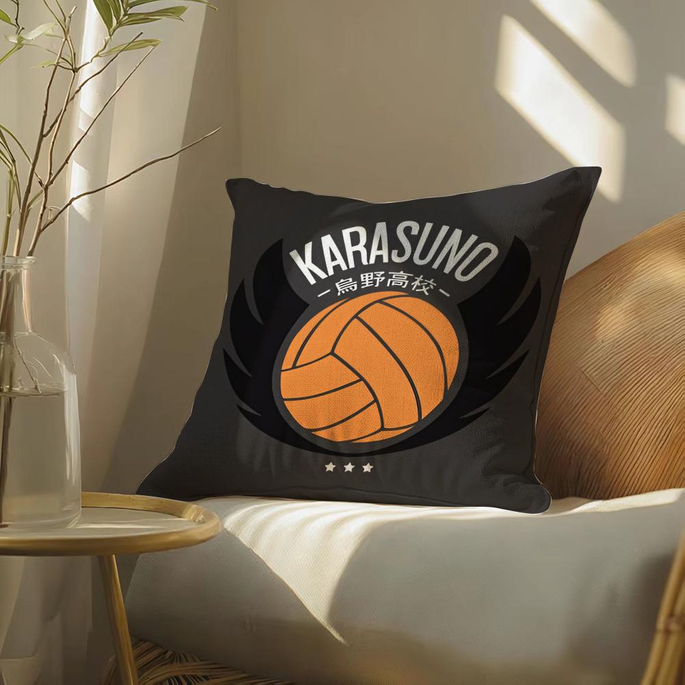 Haikyuu Pillow Case Pillowcase, Double-Sided Printed, Sofa Cushion, Bedroom Headboard