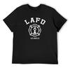 Футболка с графическим принтом пожарных LAFD, стильная летняя одежда, футболки большого веса для мужчин