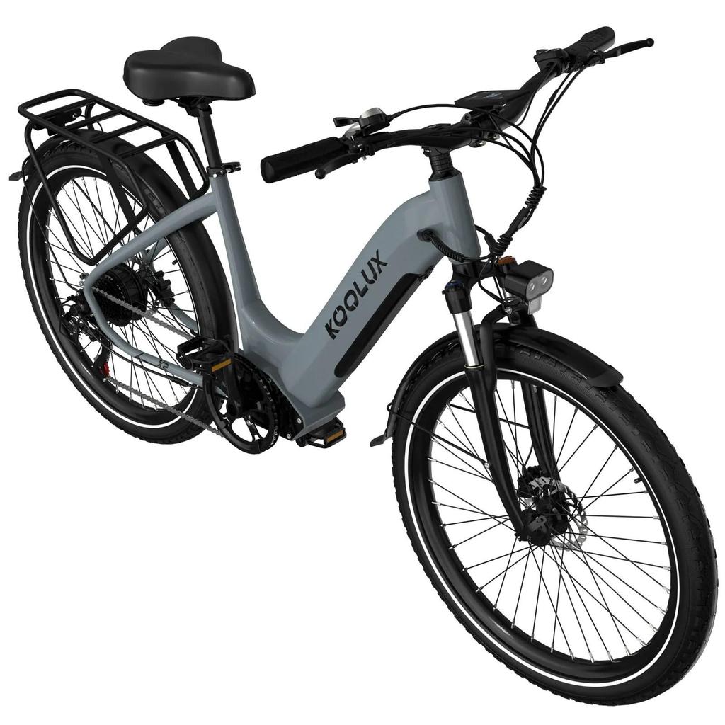 Электровелосипед KOOLUX X2 Commuter Аккумулятор 48В13.5Ач Мотор 500Вт Электровелосипед 26 дюймов Пневматические шины Взрослый Городской Электровелосипед