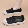 Shoes Women's 2025 Summer New Soft Sole Light and Breathable Women's Single Shoes Non-slip and Wear-resistant Casual Versatile Women's Shoes