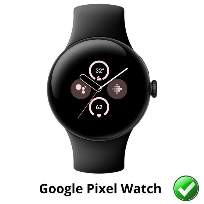 Защитная пленка для Google Pixel Watch [Набор 6 шт.] Защитная пленка из пластика, устойчивая, ультратонкая Phonillico