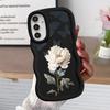 Мягкий чехол-бампер с рисунком «Цветок бабочки» для Samsung Galaxy A15 A16 A21s A12 A13 A52 A14 A11 A53 A33 A22 A05 A23 A04 A06 A03