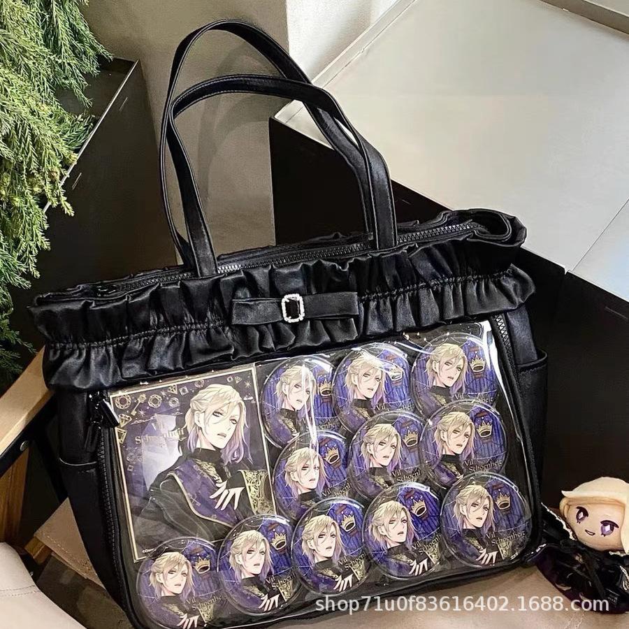 Оригинальная большая прозрачная сумка-тоут для бара с значком Millet Bar Pain Bag Tote Big Bag для выхода