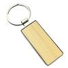 Bamboo Keychain Elegant Pendant for Car Home and Motorcycle Accessories Ornament for Bags Wallets and Backpacks