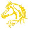 Fashion Horse Head Reflective Car Truck Vehicle Body Window Decals Sticker Decor