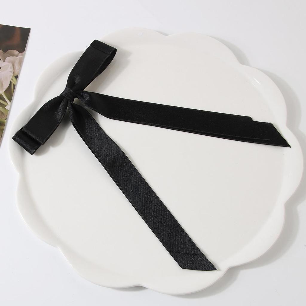 Заколка-уточка с бантом в балетном стиле 4 см: Дофаминовый Сладкий Плетеный Аксессуар для Волос