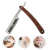 Professional Folding Hair Cut Barber Razor Stainless Steel Beard Shaver Hair Removal Tool