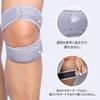 Karim Knee Support Double Belt Silicone Sports Knee Fixing Joint Protection Band Бег Ходьба Велоспорт Гольф Скалолазание Черный Набор из 2 шт.
