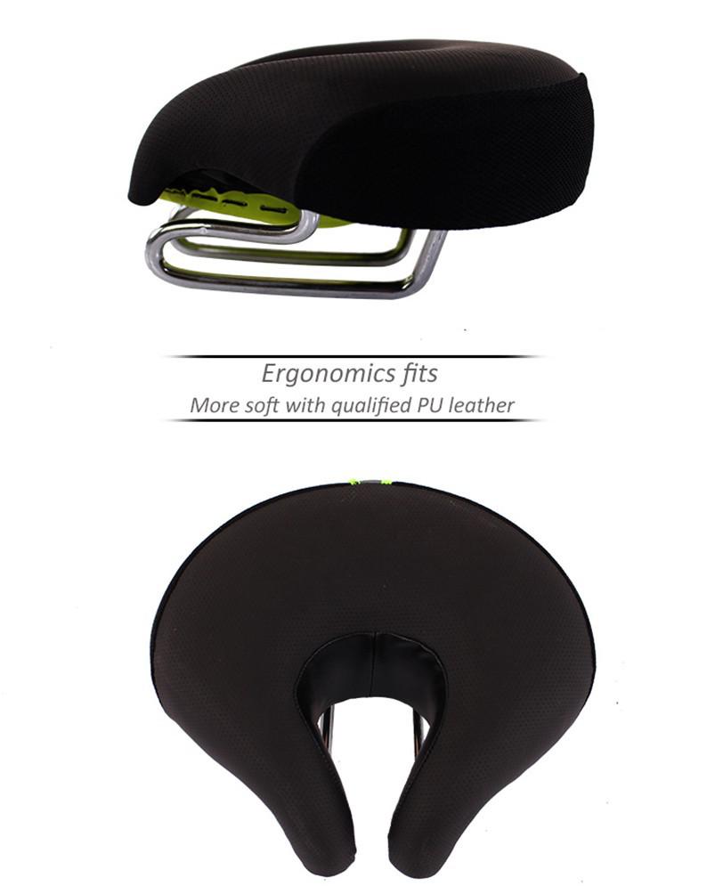 New Armless Super Soft Bike Saddle for Mountain Bikes - Thickened, Nose-less Design, Magic Comfort Seat Cushion