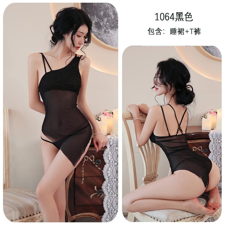 Сексуальное нижнее белье сексуальная перспектива пижама горячая сетчатая ночная сорочка бесплатный костюм искушения униформа