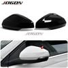 For Volkswagen VW Polo Mk6 AW GTI 2018- Gloss Black Side Rearview Rear View Mirror Cover Shell Cap Case Replacement