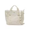Sea DUCK CANVAS WHITE Made In Japan Tote Bag 2WAY Shoulder ALBERTON Simple Waterproof Duck Canvas [CIE] TOTE-M Men's Women's