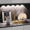 Astronaut Door Key Storage Entryway Decorations Living Room Shoe Cabinet Home Moving Gifts