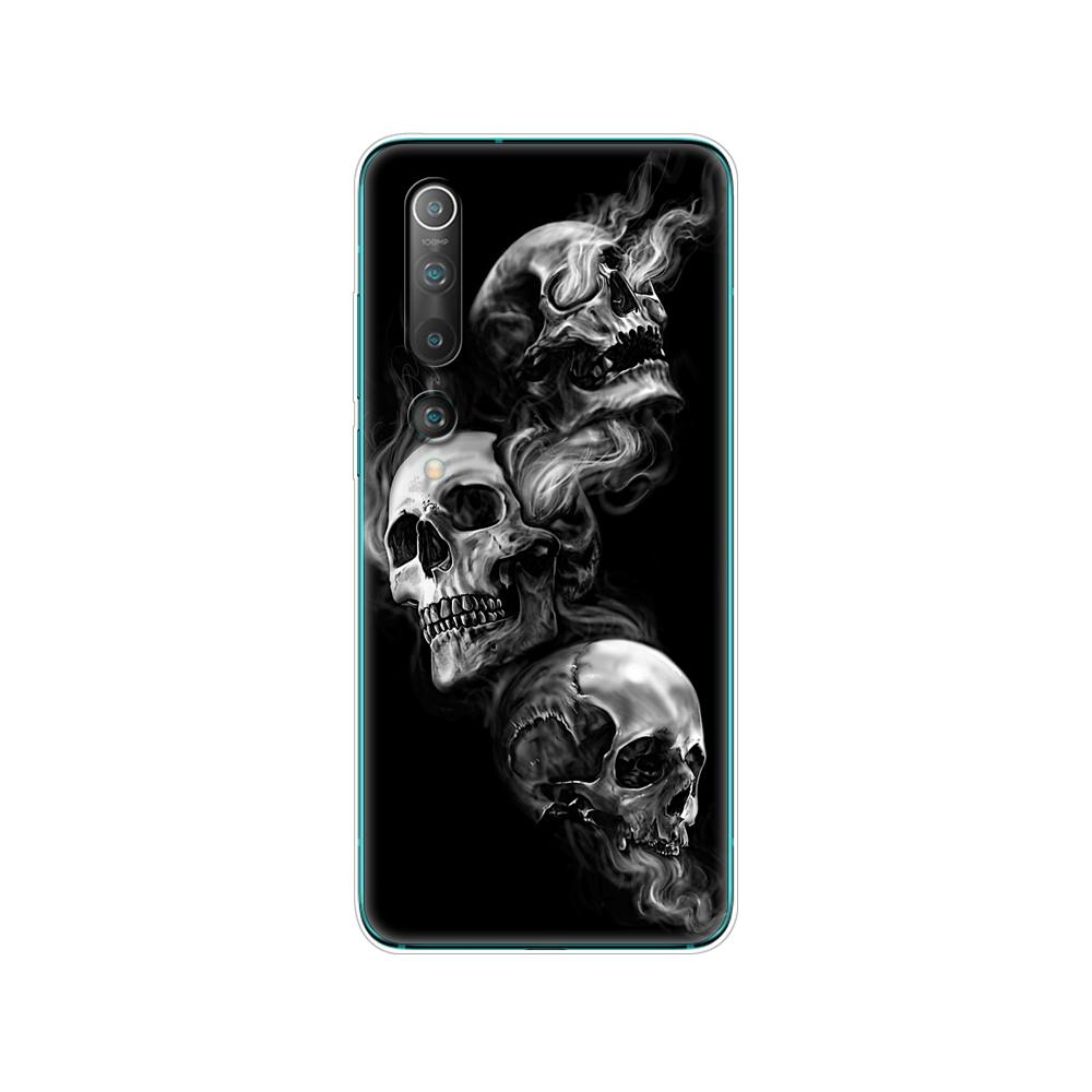 Силиконовый чехол для Xiaomi Mi 10, мягкий чехол из ТПУ на заднюю панель телефона для Xiaomi Mi 10 Pro Mi10 Etui 6,67 "полный защитный чехол-бампер