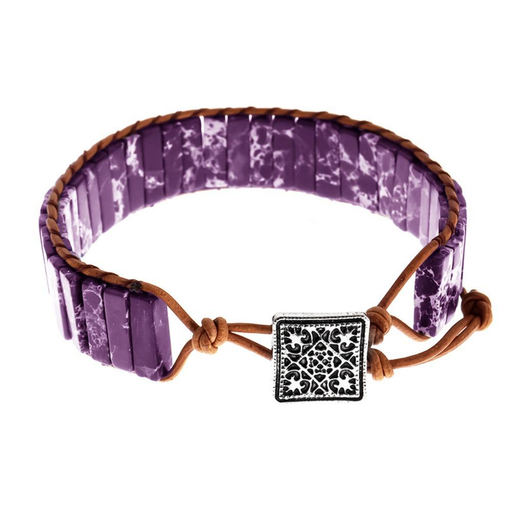 Браслеты с подвесками, плетеные браслеты, украшения для рук, браслет-манжета в богемном стиле, браслет с радужным камнем, женский