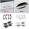 For Mercedes Benz GLE GLS Class W167 V167 X167 2022 Car Exterior Door Handle Bowl Cover Trim Decorate Sticker Anti
