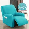 Waterproof Recliner Sofa Cover Non-slip Milk Silk Sofa Covers For Living Room Single Sofa Chair Couch Cover Armchair Covers Home