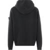 STONE ISLAND Худи с нашивкой-компасом черное мужское топы 811561041-V0129