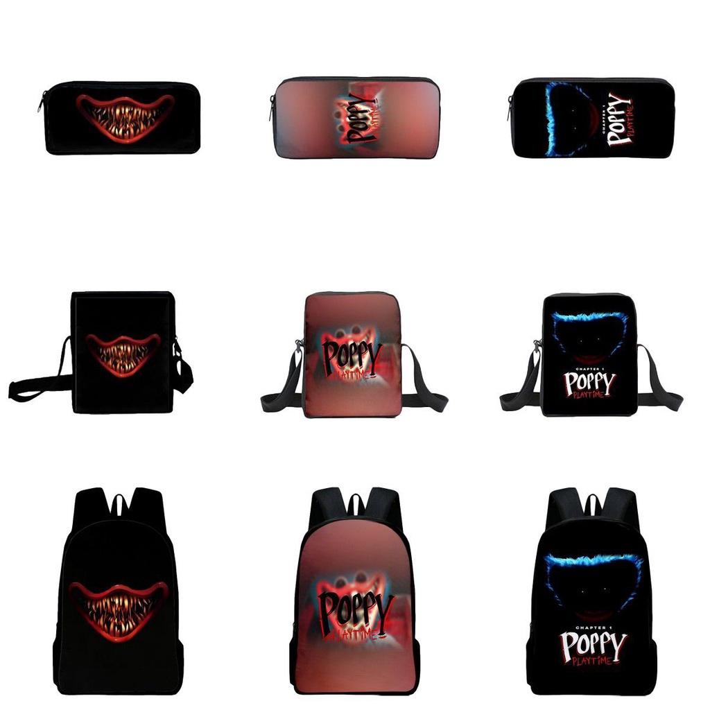 Рюкзак Poppy Playtime Huggy Wuggy Kissy Missy для детей Стильный и функциональный!