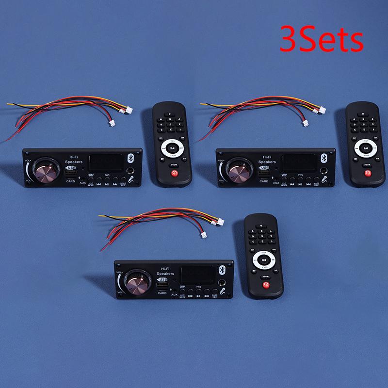 DC 12V MP3 BT Декодирующая Плата Автомобильное Аудио MP3 Декодер BT 5.3 Без Усилителя USB TF FM Радио Модуль Цветной Экран MP3 Плеер