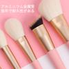Makeup Brush Set with Cosmetic Premium Fiber Makeup Brush Includes Concealer Eyeshadow Foundation and More for Everyday Use 12-Piece Pouch, Bristles,