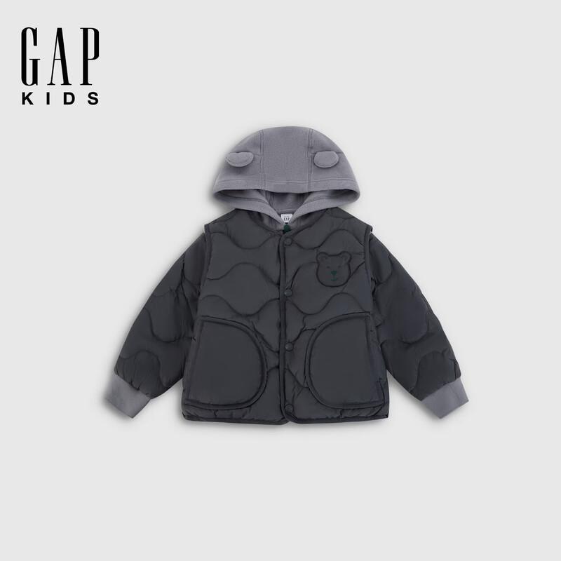 Gap Мальчиковая куртка 3-в-1 с капюшоном и пухом