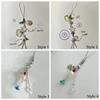 Ocean Style Jelly Fish Pendant Cellphone Strap Mobile Phone Chain Y2K Phone Lanyard  Bag Keychain