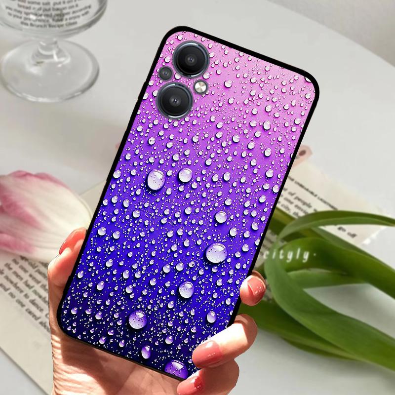 For Oppo F21 Pro 5G Case F21s Pro CPH2341 Silicone TPU Phone Cover For Oppo F 21 Pro 4G CPH2363 Fashion Shockproof Bumper Fundas