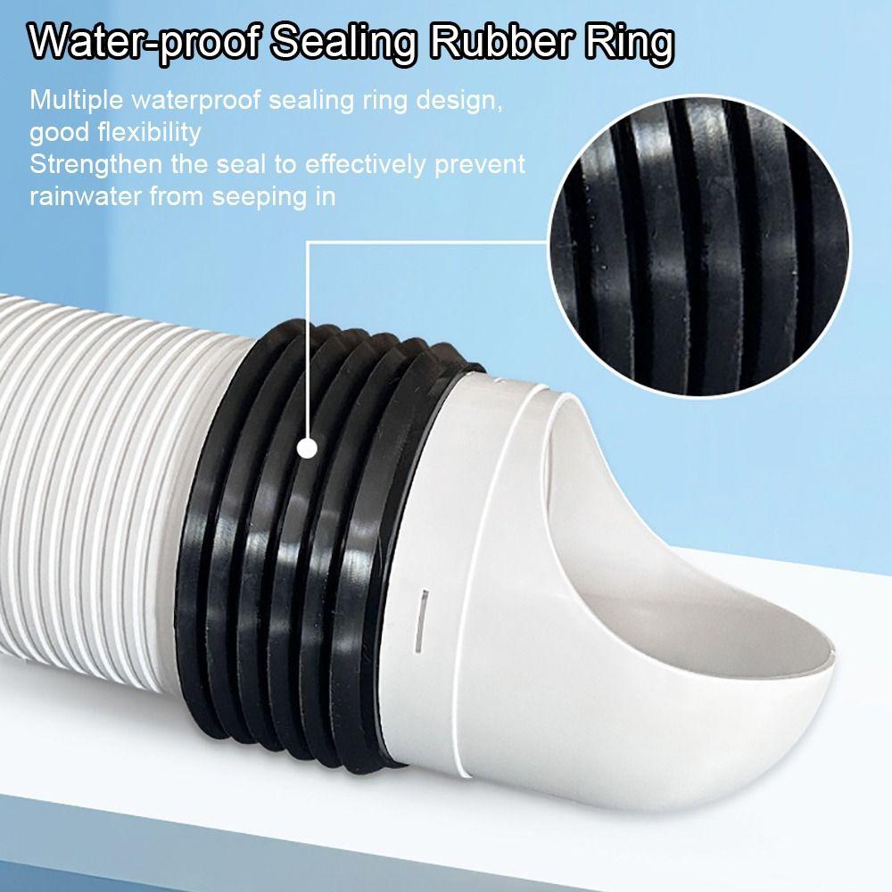 1 шт. Проходная через стену ABS труба, решетка, соединяемая удлинительная труба, новая вентиляционная крышка для кухни, ванной комнаты