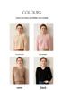 2026 Autumn/Winter Women's V-neck Cashmere Sweater – Loose, Lightweight Knit Top