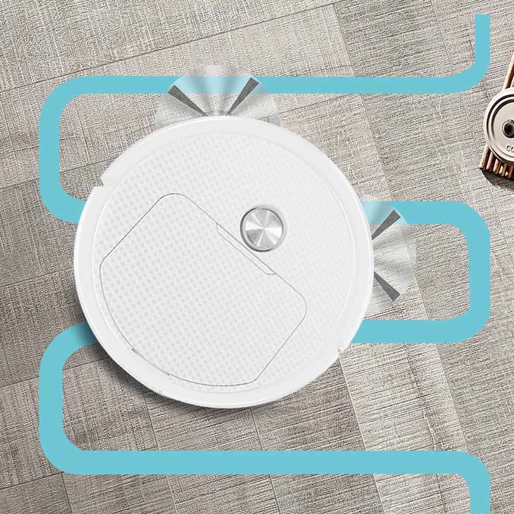 3 в 1 1200 мАч автоматический портативный мини-домашний робот-пылесос для пола с зарядкой от USB, малошумная подметальная машина для дома